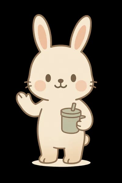 Haomomo bunny mascot